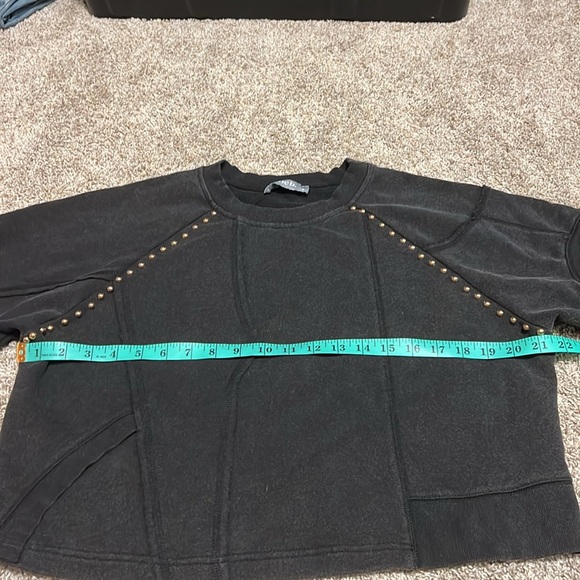 BLUE B. RETRO RIVET CHARCOAL TOP SIZE SMALL - Picture 10 of 11